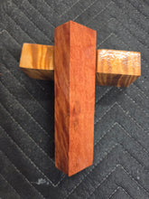 Blue Gum Figured Knife Scale