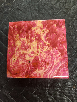 Stabilized Box Elder Burl Turkey Pot