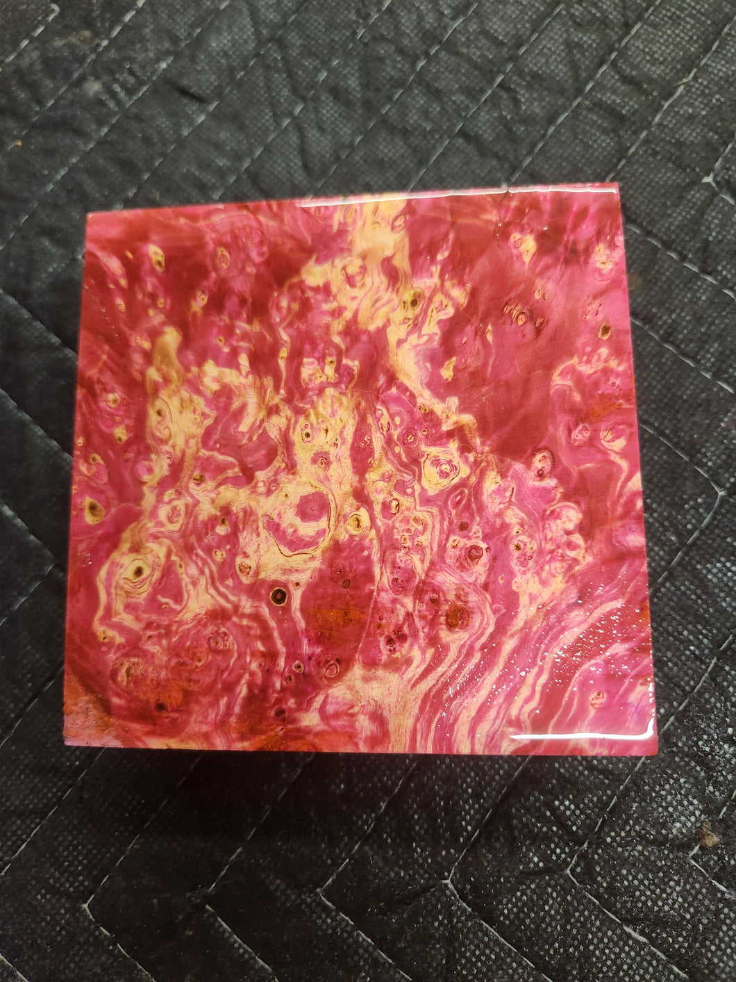 Stabilized Box Elder Burl Turkey Pot