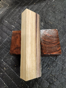 Blue Mahoe Knife Scale