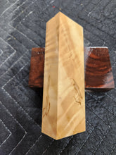Horse Chestnut Curly Knife Scale