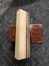 Blue Mahoe Knife Scale