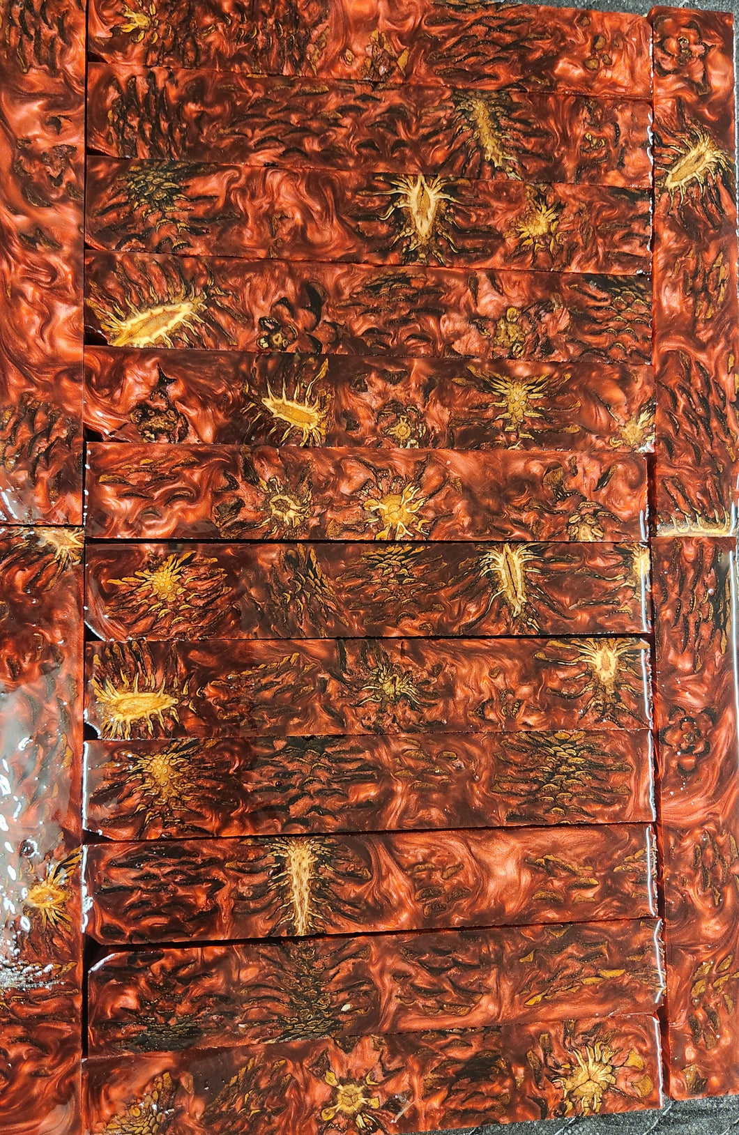 Pen Blank Hybrid  Pinecones Mars