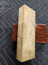 Horse Chestnut Curly Knife Scale