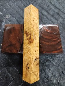 Stabilized Pen Blank Box Elder