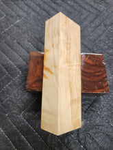 Horse Chestnut Curly Knife Scale