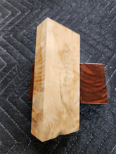 Horse Chestnut Curly Knife Scale