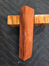Blue Gum Figured Knife Scale