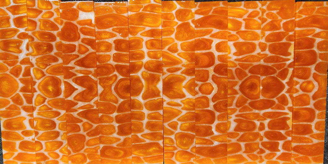 Panther Pen Blank White & Safety Orange