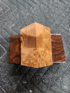 Stabilized Box Elder Burl Bottlestopper