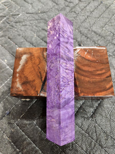 Stabilized Pen Blank Box Elder