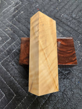 Horse Chestnut Curly Knife Scale
