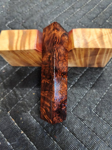 Honduras Rosewood Burl Pen Blank