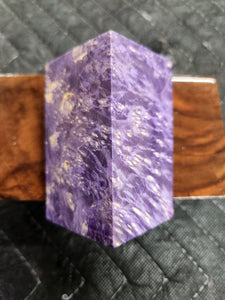 Stabilized Box Elder Burl Bottlestopper