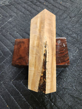 Horse Chestnut Curly Knife Scale