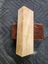 Horse Chestnut Curly Knife Scale