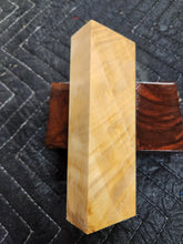 Horse Chestnut Curly Knife Scale