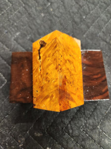 Stabilized Box Elder Burl Bottlestopper