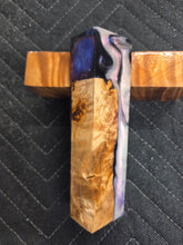 Poplar Burl Knife Scale Hybrid