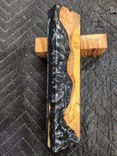 Knife Scale Hybrid Yellow Cedar Burl