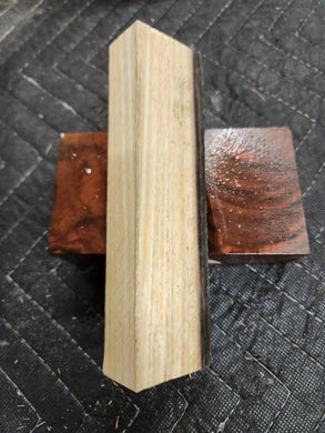 Blue Mahoe Knife Scale
