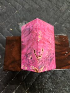Stabilized Box Elder Burl Bottlestopper