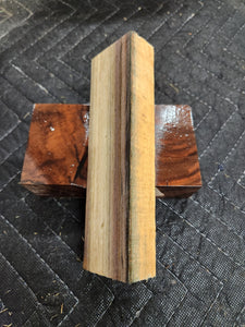 Blue Mahoe Knife Scale