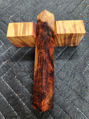 Honduras Rosewood Burl Pen Blank