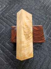 Horse Chestnut Curly Knife Scale