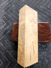 Horse Chestnut Curly Knife Scale