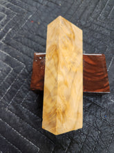 Horse Chestnut Curly Knife Scale