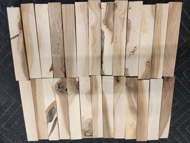 Apple pen blank sapwood combo