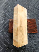 Horse Chestnut Curly Knife Scale