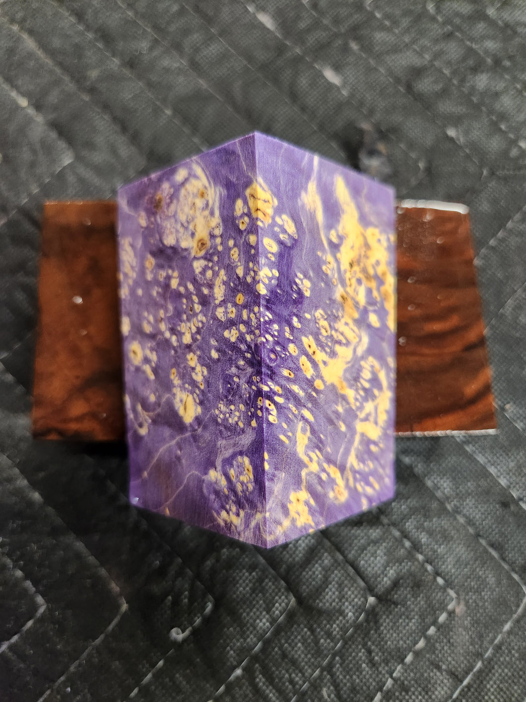 Stabilized Box Elder Burl Bottlestopper