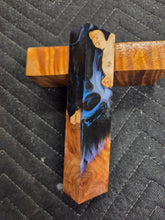 Elm Burl Knife Scale Hybrid