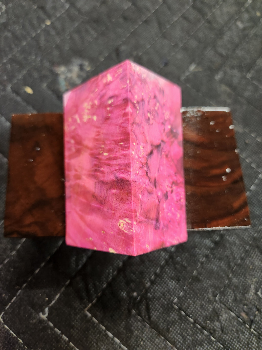 Stabilized Box Elder Burl Bottlestopper