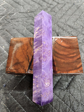 Stabilized Pen Blank Box Elder
