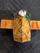 Stabilized Box Elder Bottlestopper Hybrid