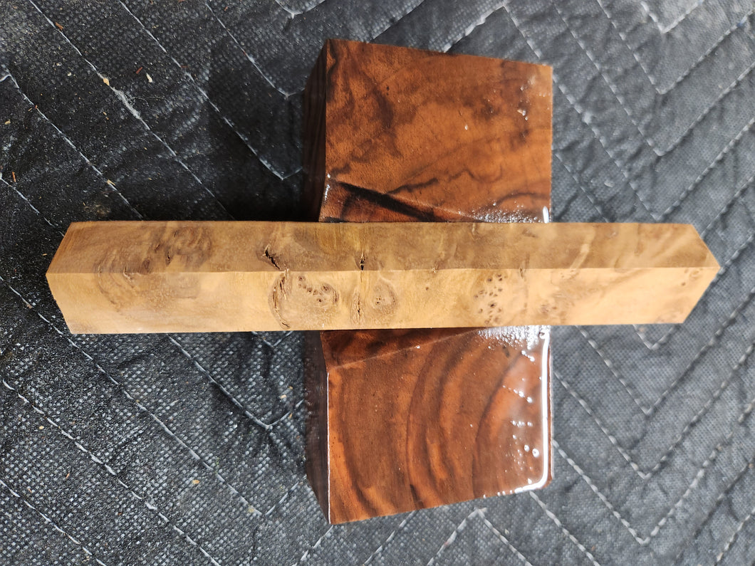 Almond Burl Pen Blank