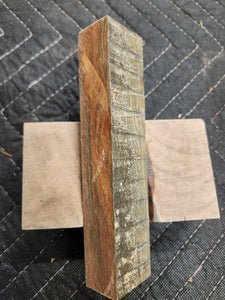 Lignum Vitae Genuine Knife Blank