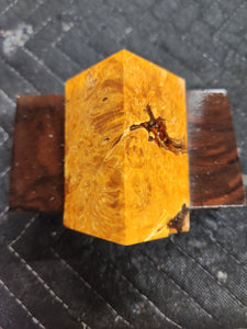 Stabilized Box Elder Burl Bottlestopper