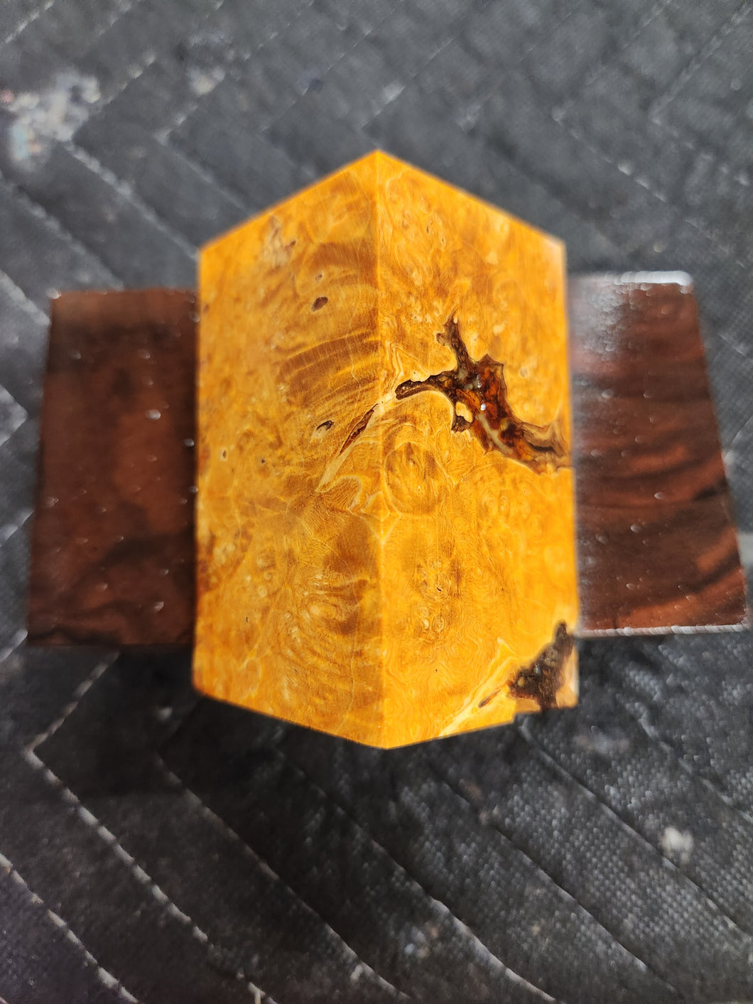 Stabilized Box Elder Burl Bottlestopper