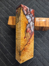 Box Elder Knife Scale Hybrid Stabilized