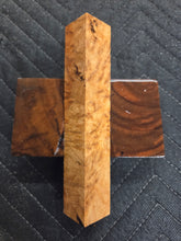 Yellow Box Burl Pen Blank