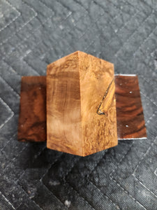 Stabilized Box Elder Burl Bottlestopper