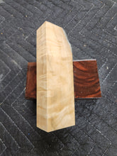 Horse Chestnut Curly Knife Scale