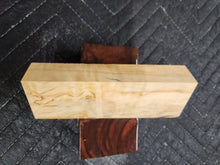 Horse Chestnut Curly Knife Scale