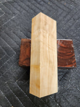 Horse Chestnut Curly Knife Scale