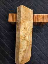 Box Elder Knife Scale Stabilized