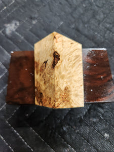 Stabilized Box Elder Burl Bottlestopper